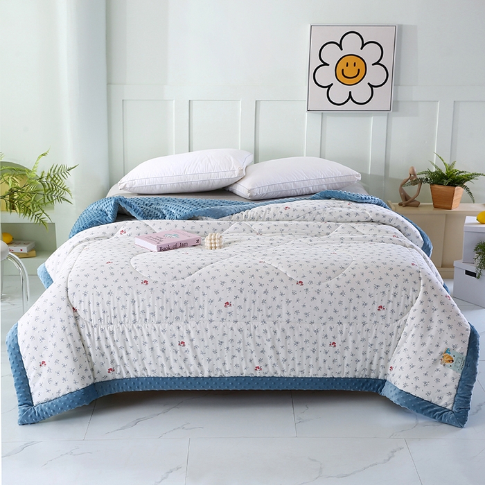 91家纺网 家纺一手货源 找家纺 （总）欧朵 2026新款A类水洗棉豆豆被冬被大豆被芯春秋被冬被 幼儿园 学生宿舍 四季被空调被子