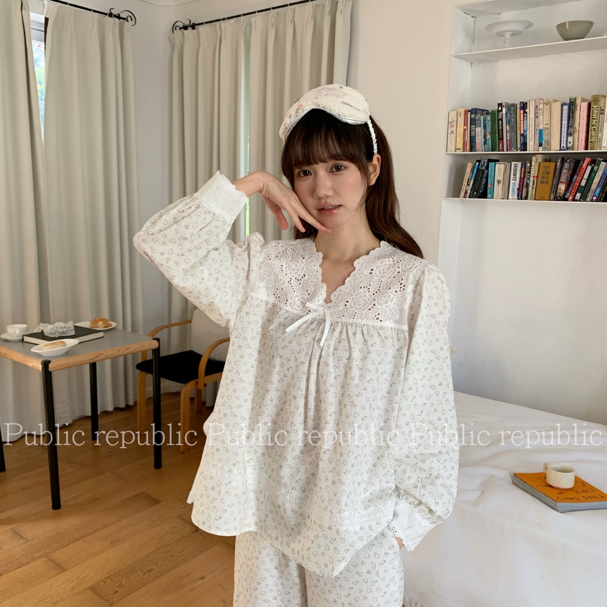 91家纺网 家纺一手货源 找家纺 （总）妍景家居生活馆 2026新款韩系小猫咪印花套装