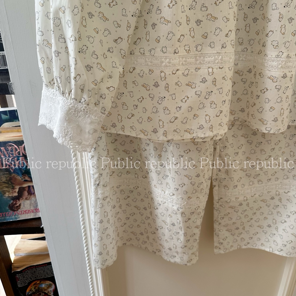 91家纺网 家纺一手货源 找家纺 （总）妍景家居生活馆 2026新款韩系小猫咪印花套装