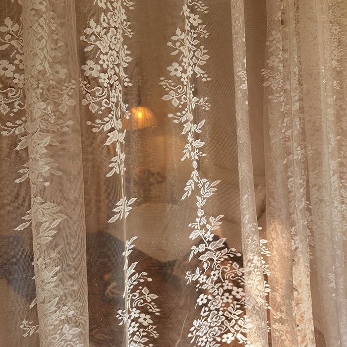 91家纺网 家纺一手货源 找家纺 都市缘蚊帐 2026春夏新款单双层豪华高端蕾丝提花款导轨蚊帐-玫瑰庄园 303玫瑰庄园-奶油玉