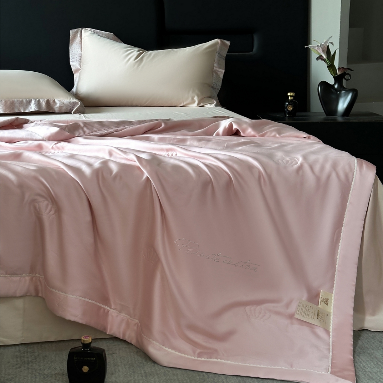 91家纺网 家纺一手货源 找家纺 （总）芯丝路枕业 2026纯色进口兰精天丝夏被