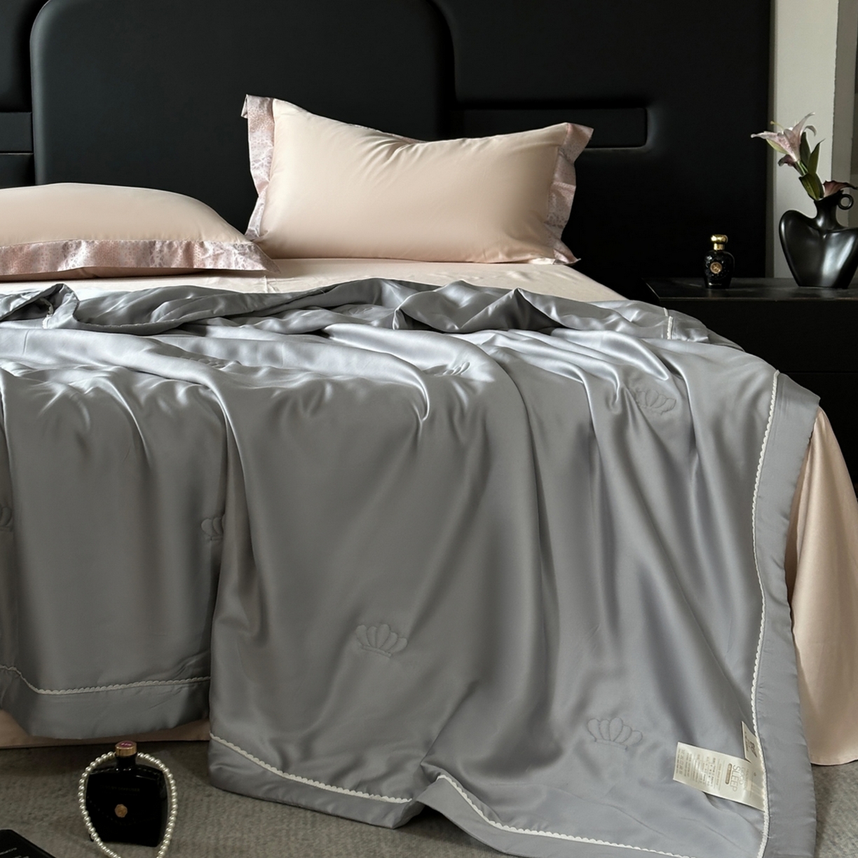 91家纺网 家纺一手货源 找家纺 （总）芯丝路枕业 2026纯色进口兰精天丝夏被