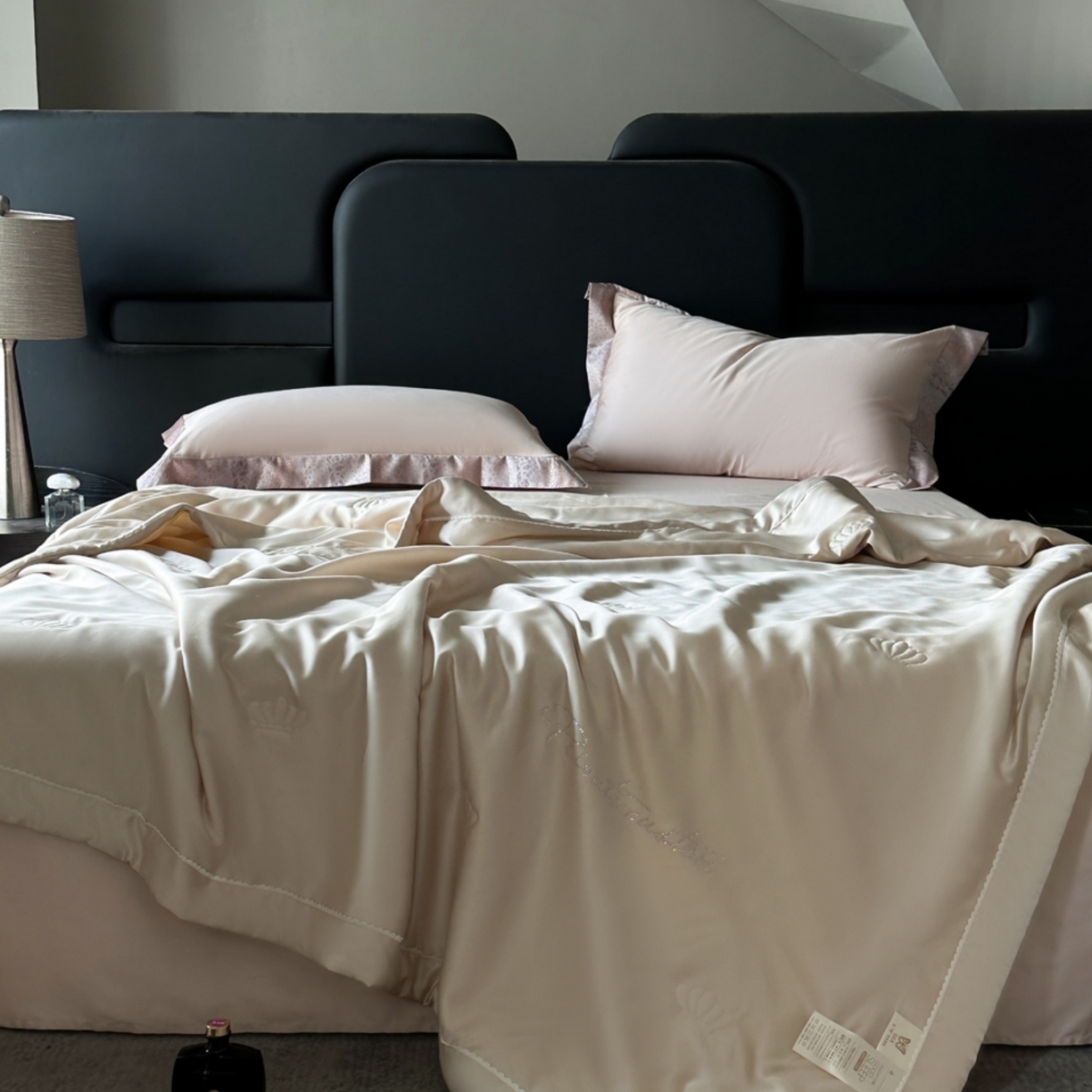 （总）芯丝路枕业 2026纯色进口兰精天丝夏被