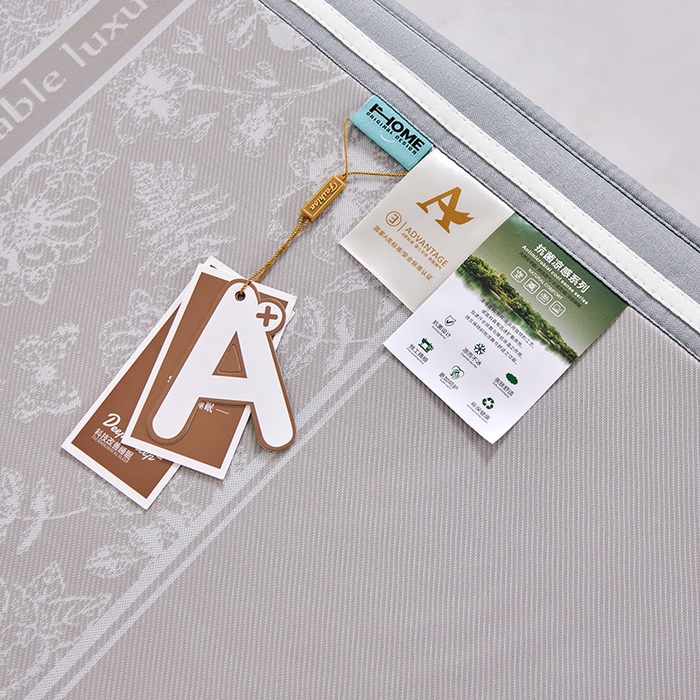 91家纺网 家纺一手货源 找家纺 小牛席业 2026春夏新款轻奢半定位凉感冰丝席凉席席子系列床笠款 轻奢半定位-香槟 床笠款