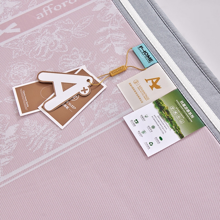 91家纺网 家纺一手货源 找家纺 小牛席业 2026春夏新款轻奢半定位凉感冰丝席凉席席子系列床笠款 轻奢半定位-粉色 床笠款