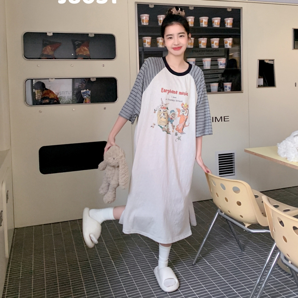 91家纺网 家纺一手货源 找家纺 （总）妍景家居生活馆 2026新款悉尼旧事睡裙