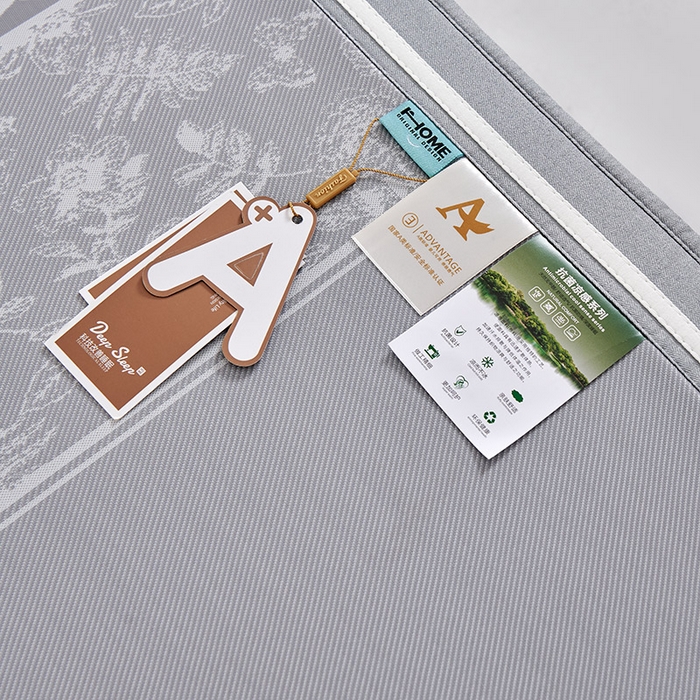 91家纺网 家纺一手货源 找家纺 小牛席业 2026春夏新款轻奢半定位凉感冰丝席凉席席子系列床笠款 轻奢半定位-灰色 床笠款