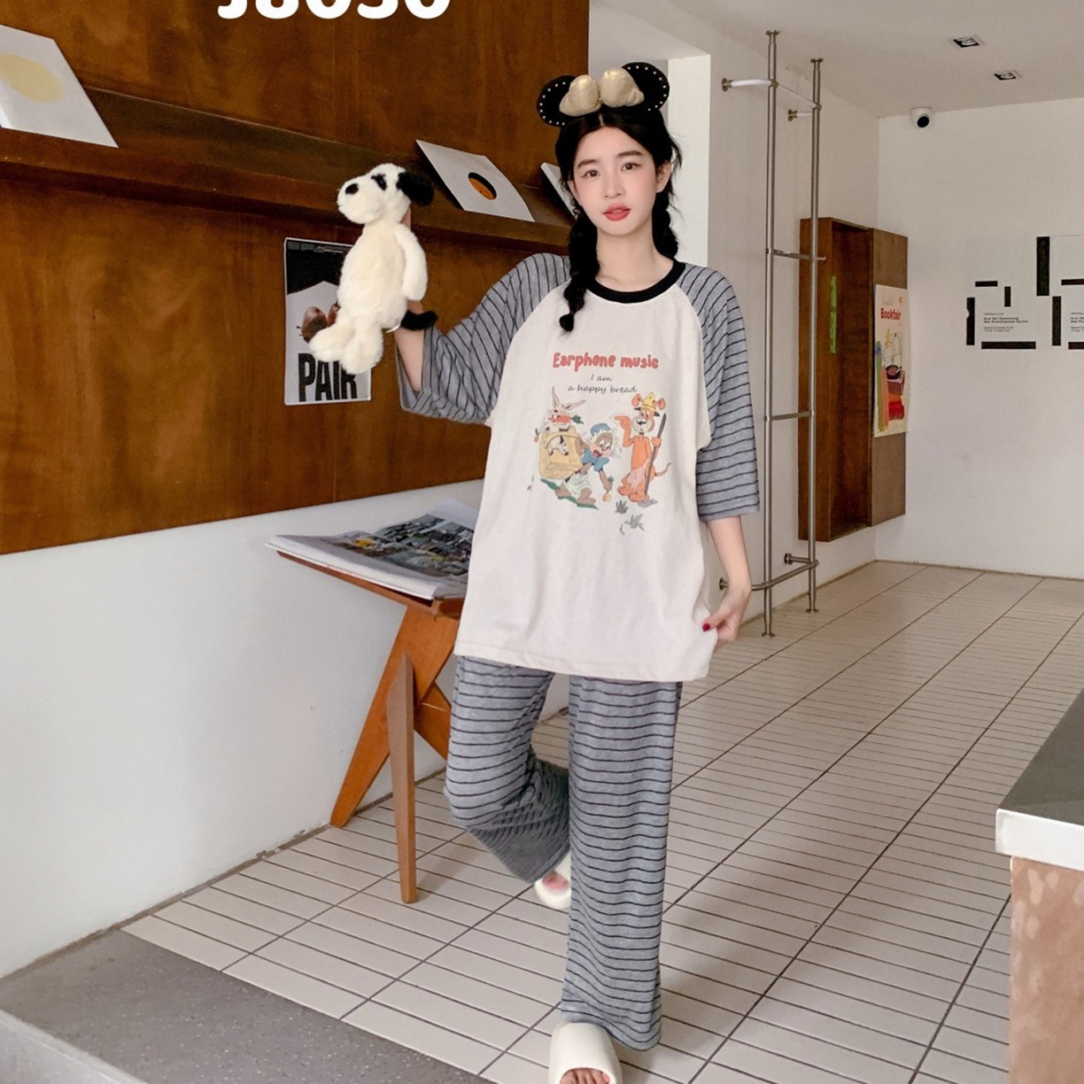 91家纺网 家纺一手货源 找家纺 （总）妍景家居生活馆 2026新款悉尼旧事套装