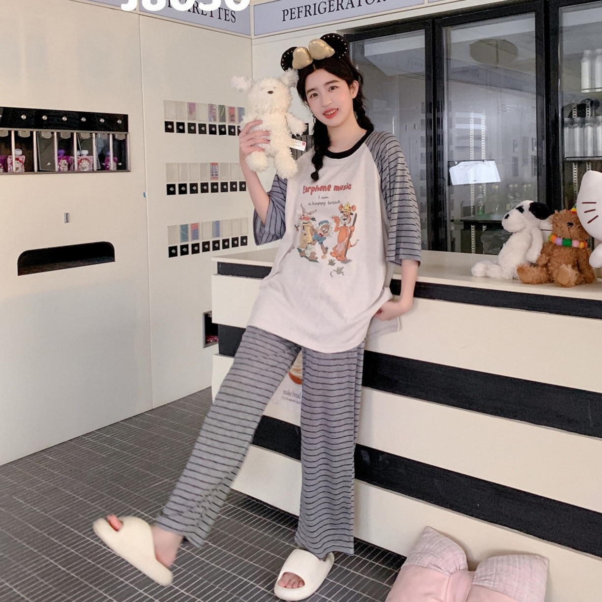 91家纺网 家纺一手货源 找家纺 （总）妍景家居生活馆 2026新款悉尼旧事套装