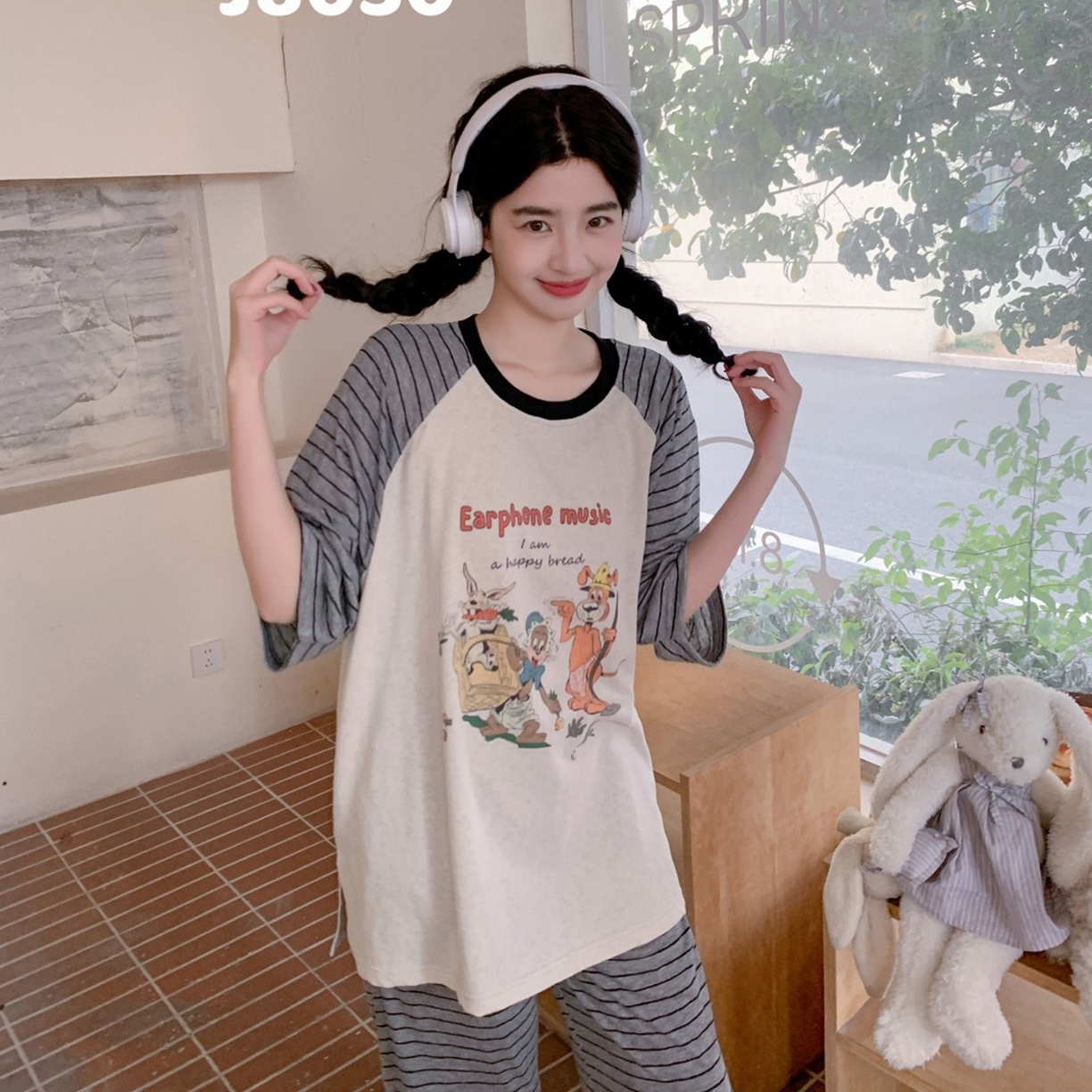 91家纺网 家纺一手货源 找家纺 （总）妍景家居生活馆 2026新款悉尼旧事套装