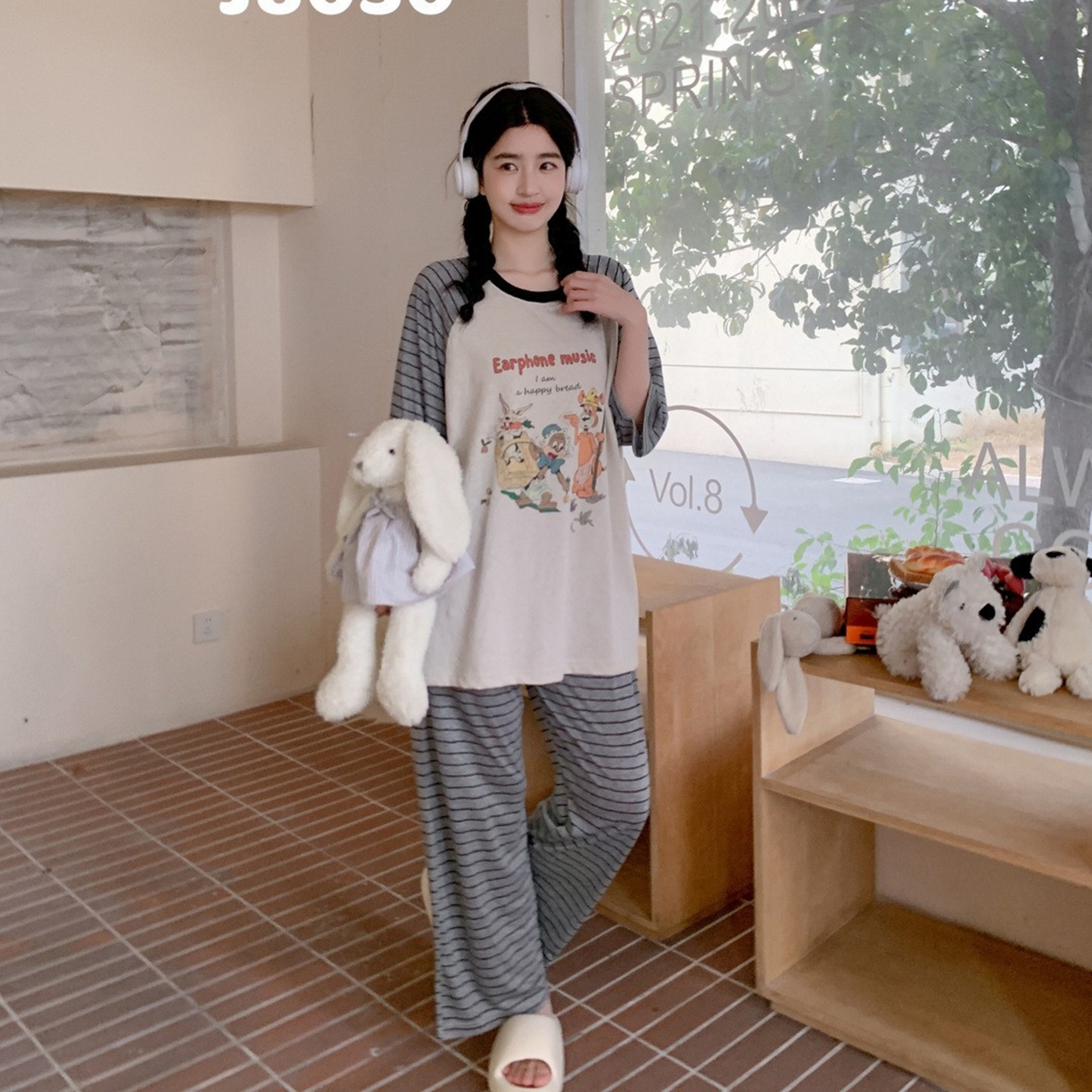 91家纺网 家纺一手货源 找家纺 （总）妍景家居生活馆 2026新款悉尼旧事套装