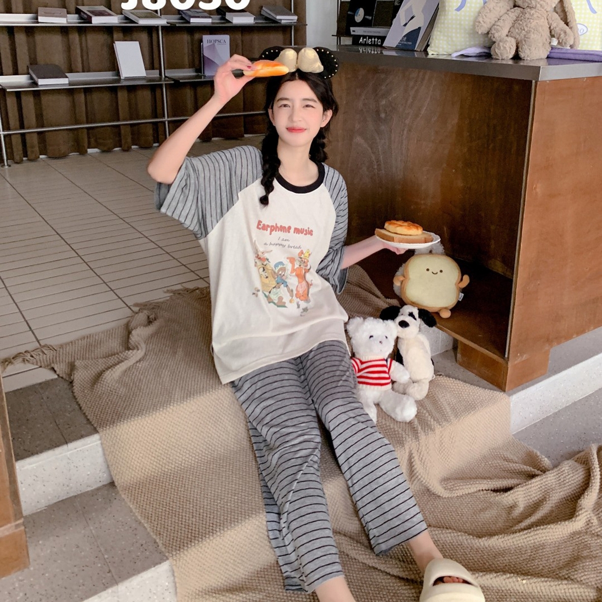 91家纺网 家纺一手货源 找家纺 （总）妍景家居生活馆 2026新款悉尼旧事套装