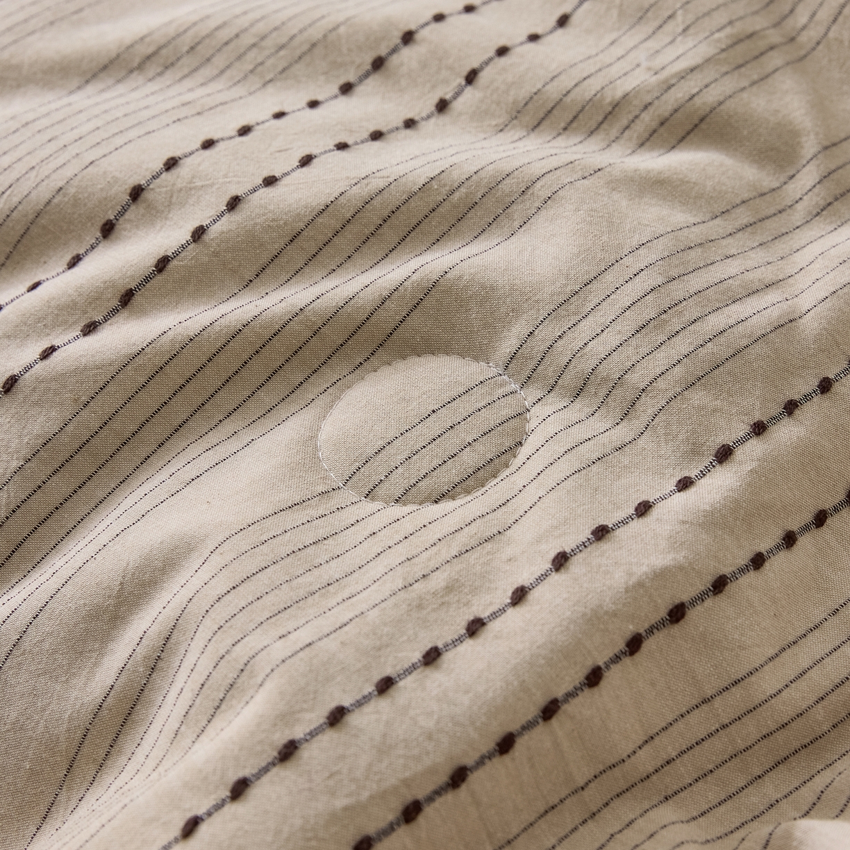 91家纺网 家纺一手货源 找家纺 吾诺家居 2026春夏新款全棉大提花棉花夏被夏凉被空调被-星空系列 星空-卡其