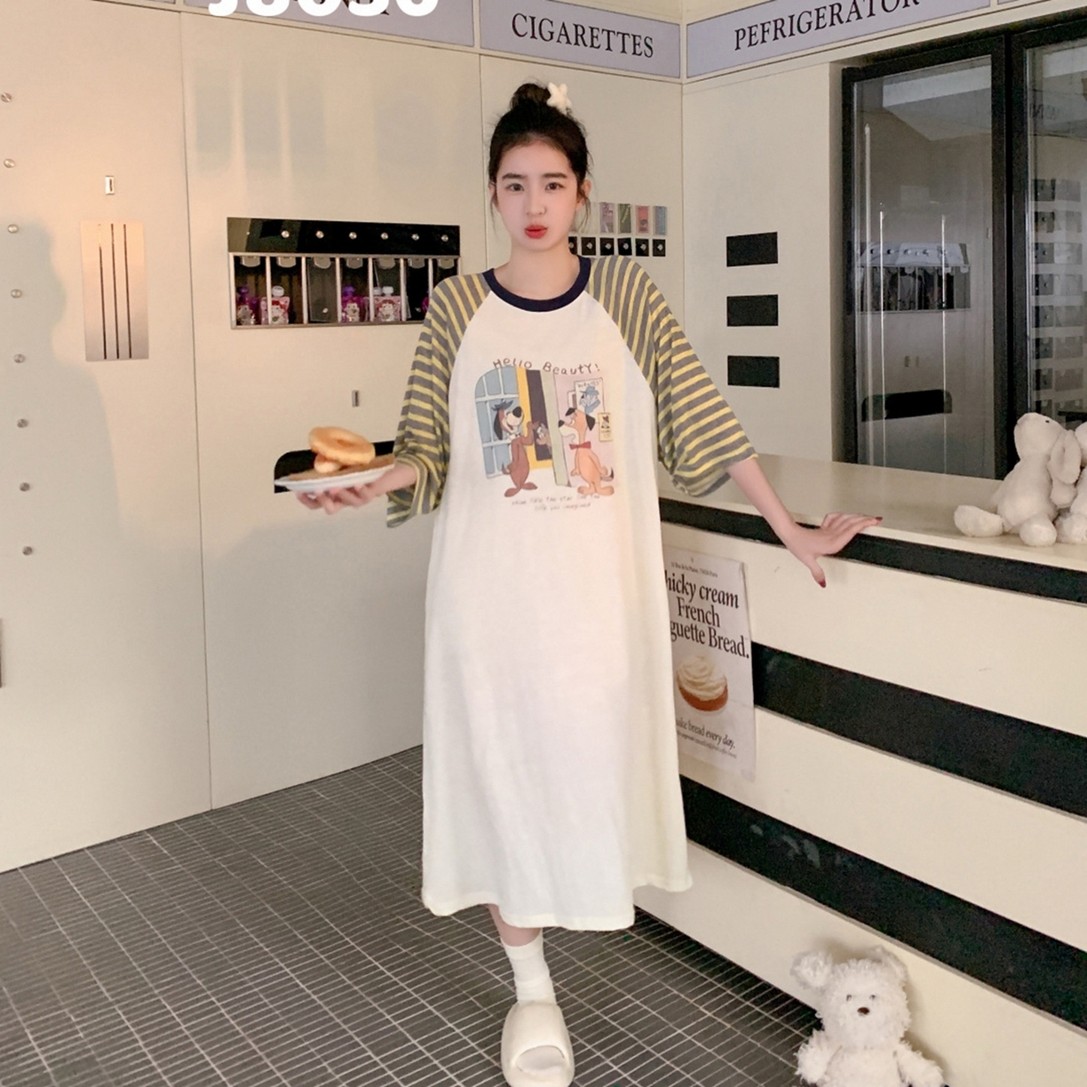 91家纺网 家纺一手货源 找家纺 （总）妍景家居生活馆 2026新款夏至恋曲睡裙