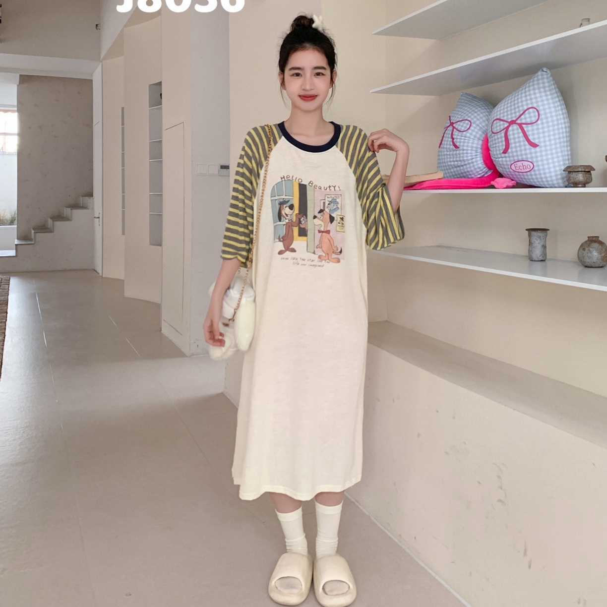 91家纺网 家纺一手货源 找家纺 （总）妍景家居生活馆 2026新款夏至恋曲睡裙