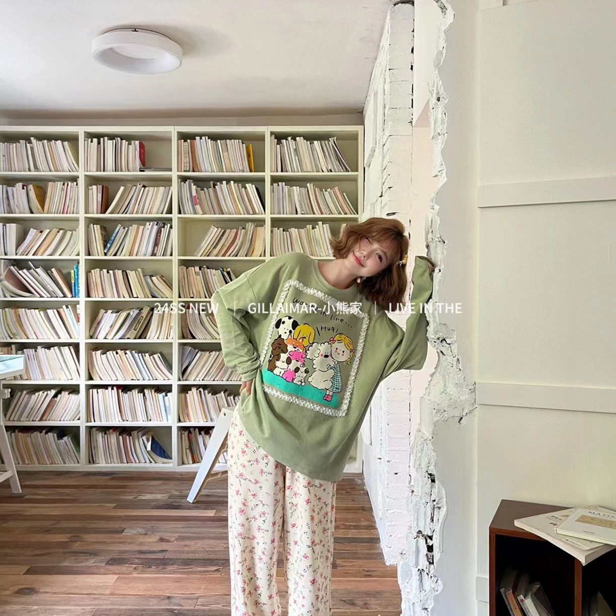 91家纺网 家纺一手货源 找家纺 （总）妍景家居生活馆 2026新款小小熊家猫狗乐园套装