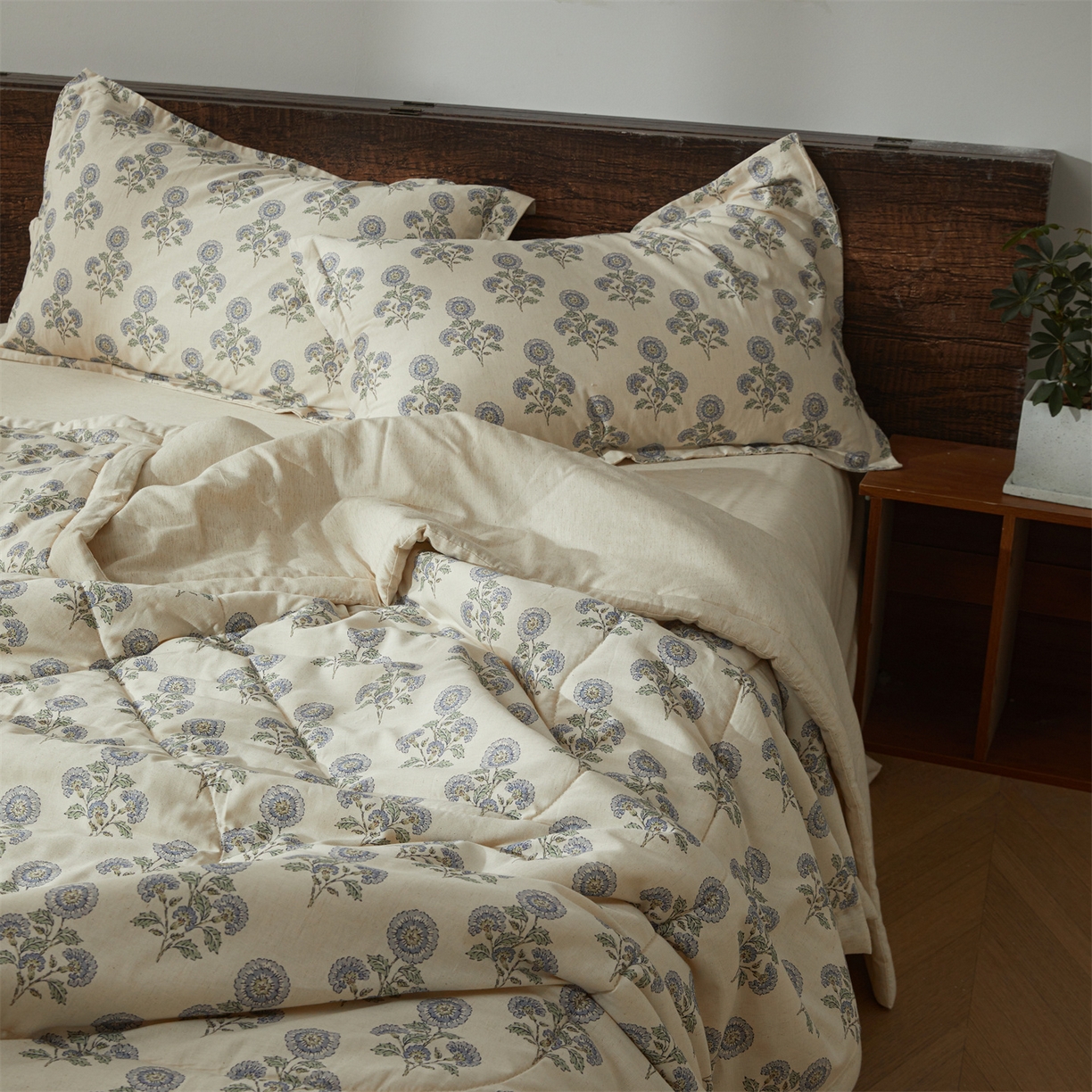 91家纺网 家纺一手货源 找家纺 （总）西域种棉人·千百笠 2026新款A类棉麻新疆棉花夏被全棉纯棉单双人空调被夏凉被