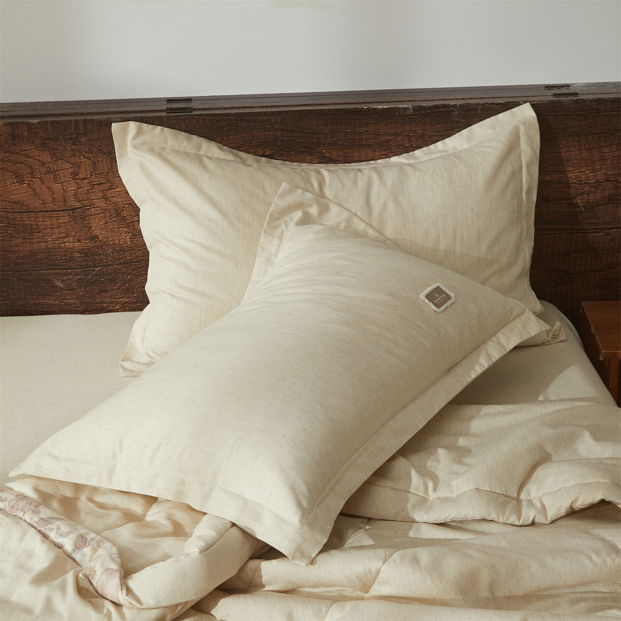 91家纺网 家纺一手货源 找家纺 西域种棉人·千百笠 2026新款A类棉麻新疆棉花夏被全棉纯棉单双人空调被夏凉被 棉麻-空白诗