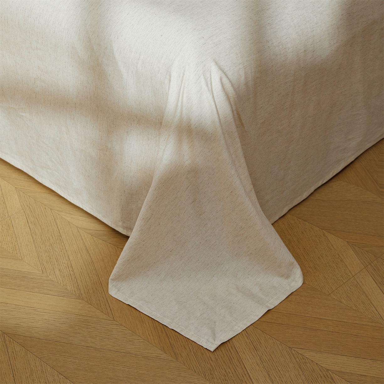 91家纺网 家纺一手货源 找家纺 西域种棉人·千百笠 2026新款A类棉麻新疆棉花夏被全棉纯棉单双人空调被夏凉被 棉麻-花兮