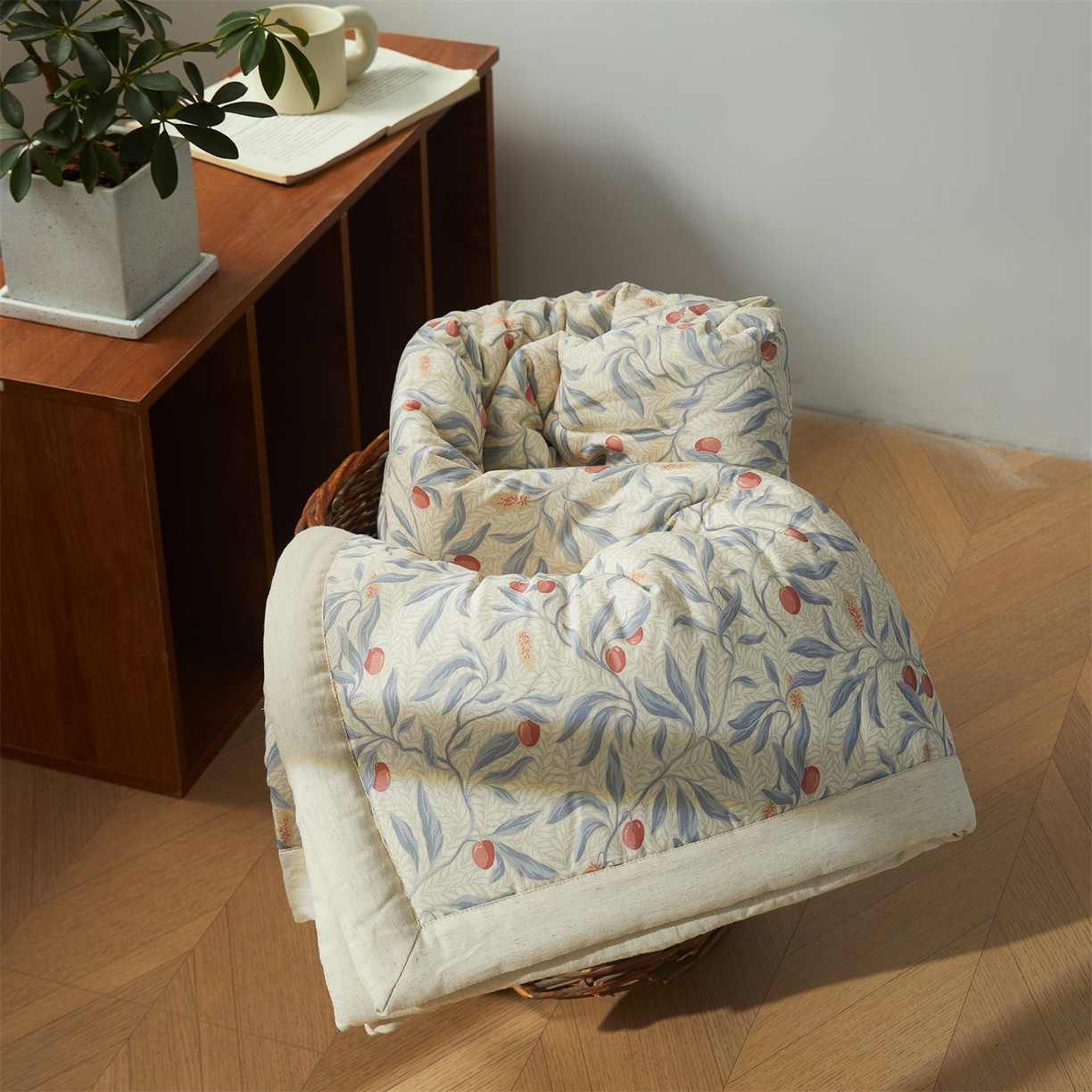 91家纺网 家纺一手货源 找家纺 西域种棉人·千百笠 2026新款A类棉麻新疆棉花夏被全棉纯棉单双人空调被夏凉被 棉麻-诗柠