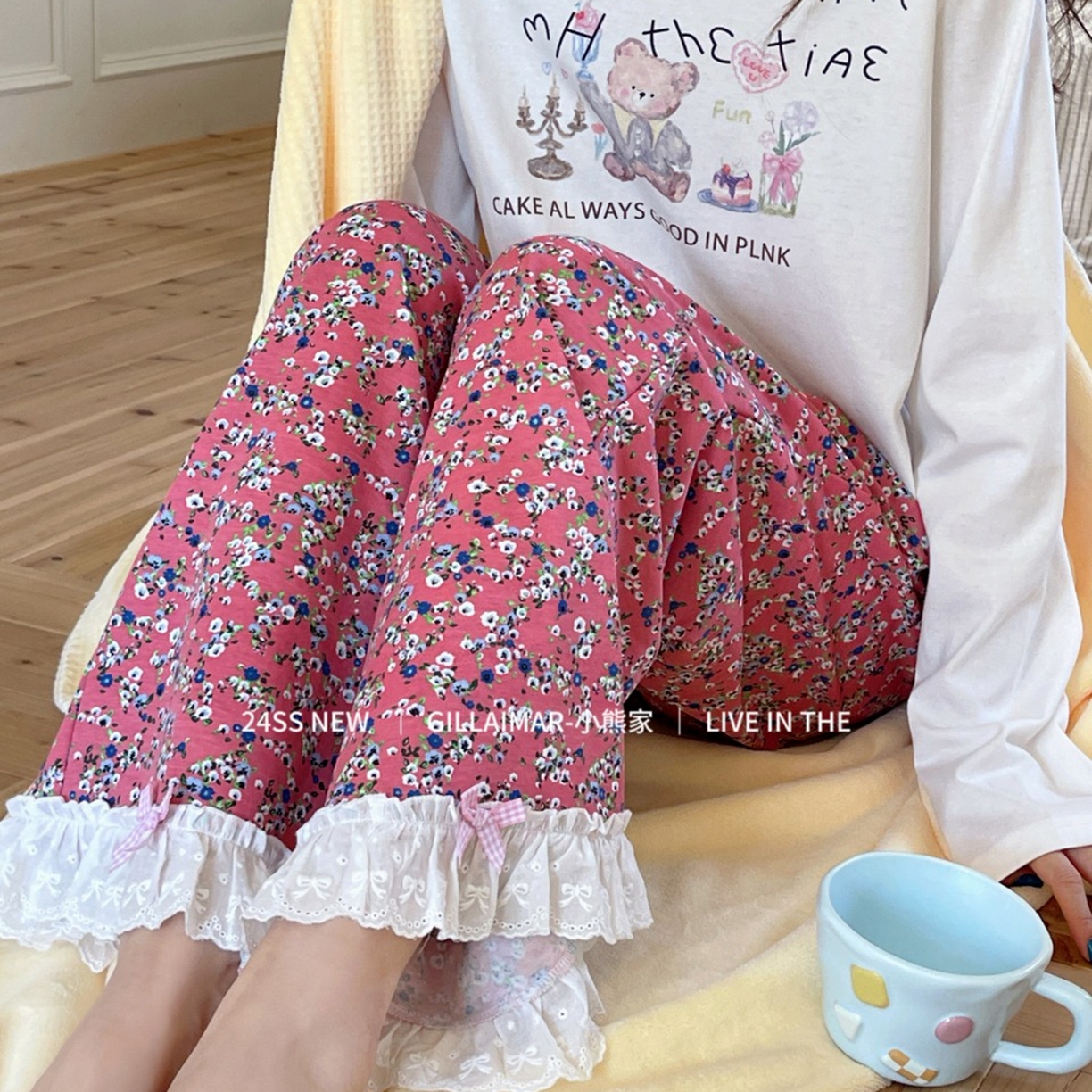 91家纺网 家纺一手货源 找家纺 （总）妍景家居生活馆 2026新款小熊家-晚餐熊