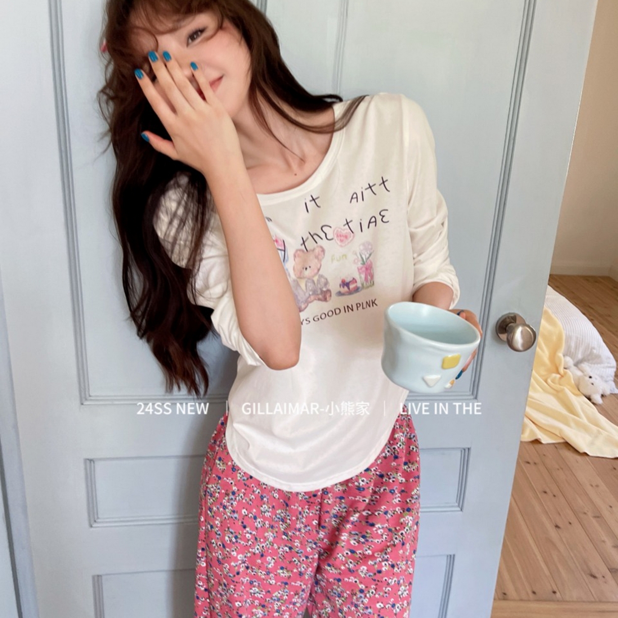 91家纺网 家纺一手货源 找家纺 （总）妍景家居生活馆 2026新款小熊家-晚餐熊