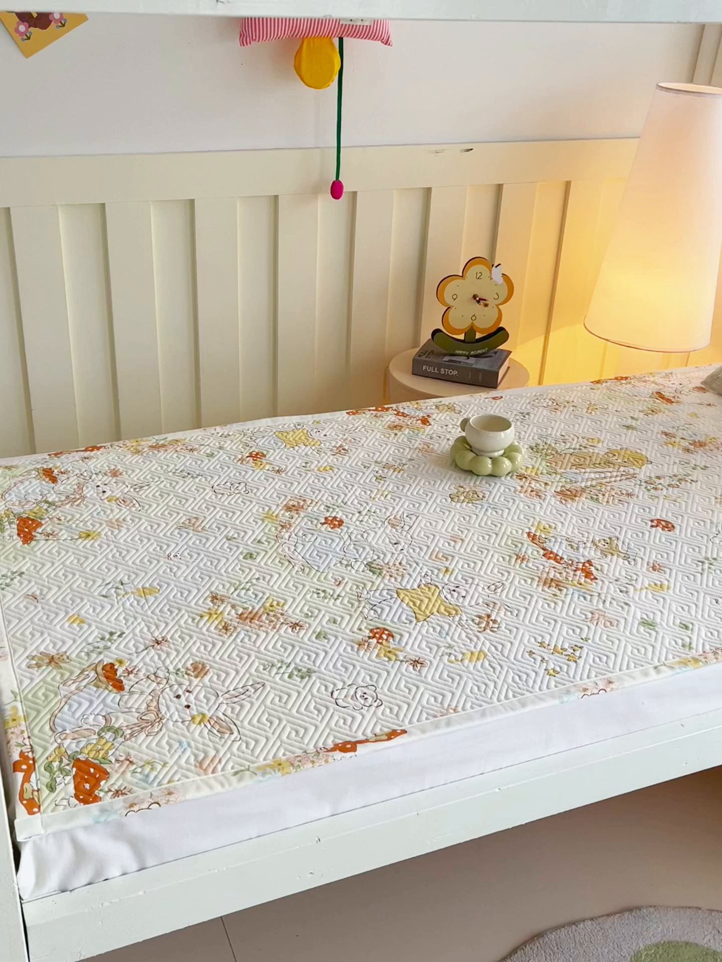 91家纺网 家纺一手货源 找家纺 （总）金鑫汇家纺 2026春夏新款学生床新花型老粗布床盖夹棉软凉席席子可以机洗