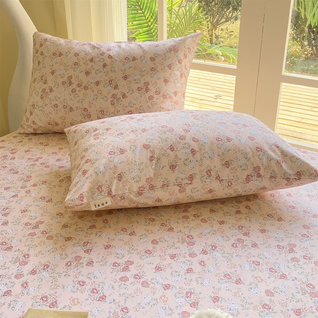 91家纺网 家纺一手货源 找家纺 （总）源舍家纺 2026新款全棉纯棉老粗布单床笠床笠单件