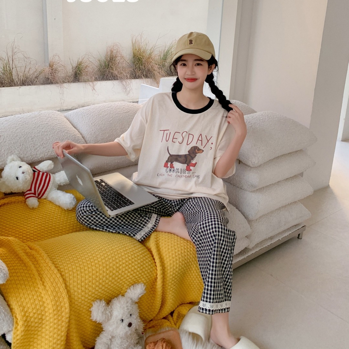 91家纺网 家纺一手货源 找家纺 妍景家居生活馆 2026新款悦动旋律套装 黑色