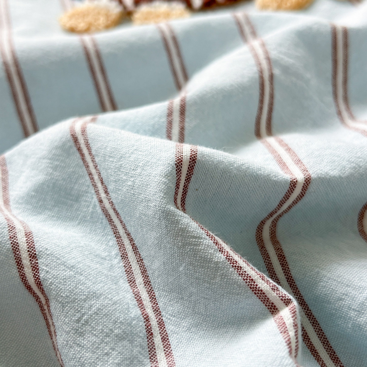 91家纺网 家纺一手货源 找家纺 一加一 2026新款全棉色织水洗棉毛巾绣大豆夏被夏凉被空调被-腊肠狗 腊肠狗-蓝调