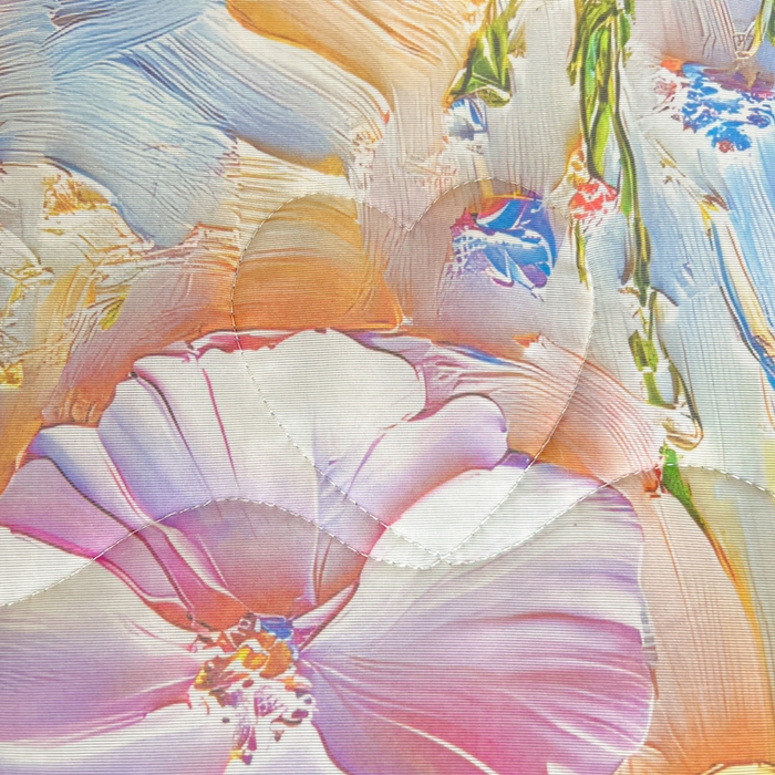 91家纺网 家纺一手货源 找家纺 栩裕纺织 2026新款（常年不断货）5D立体凉感丝夏被仿锦氨空调被冰淇淋夏凉被 浮雕花