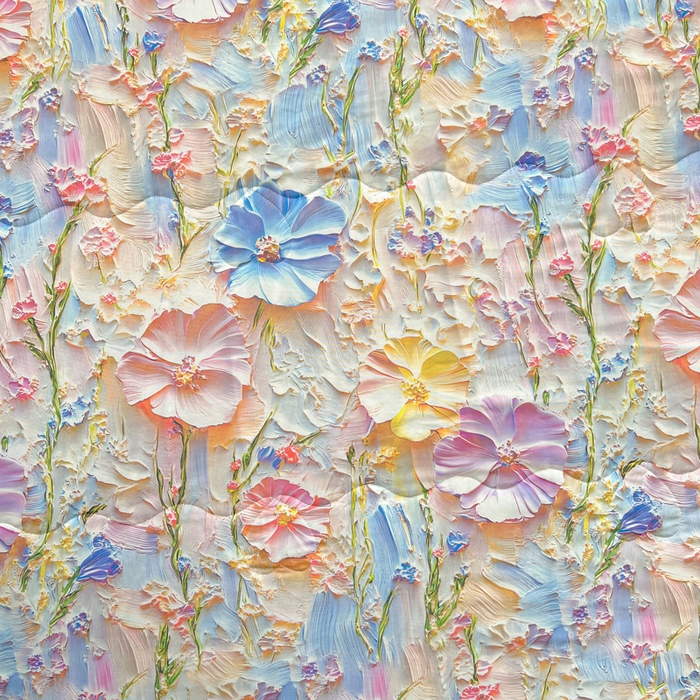 91家纺网 家纺一手货源 找家纺 栩裕纺织 2026新款（常年不断货）5D立体凉感丝夏被仿锦氨空调被冰淇淋夏凉被 浮雕花