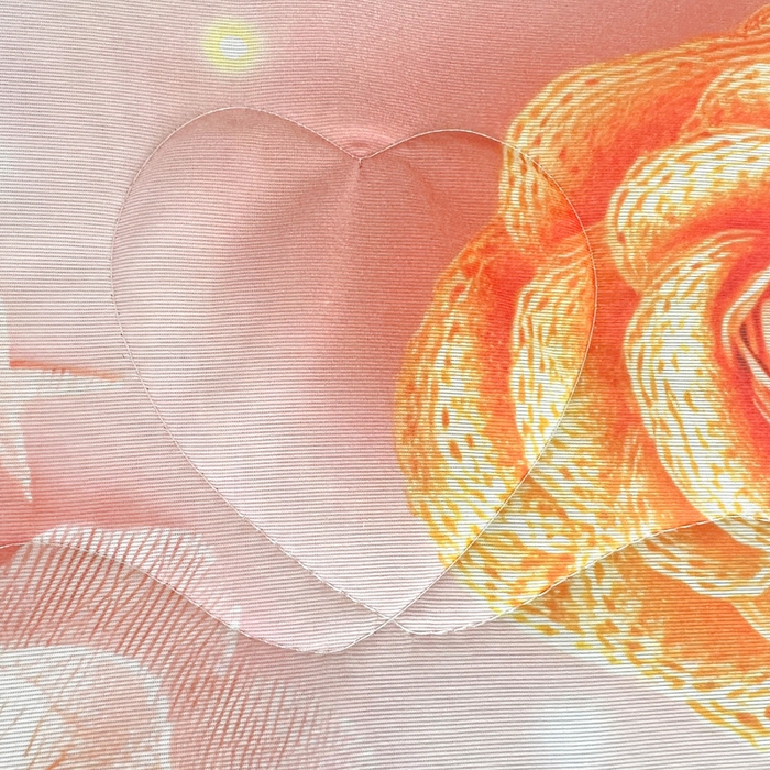 91家纺网 家纺一手货源 找家纺 栩裕纺织 2026新款（常年不断货）5D立体凉感丝夏被仿锦氨空调被冰淇淋夏凉被 爱心玫瑰