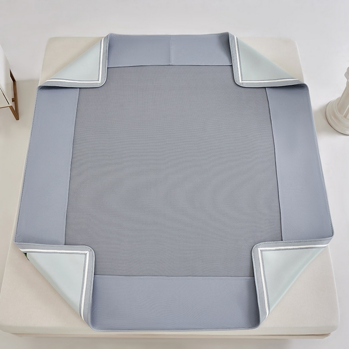 91家纺网 家纺一手货源 找家纺 （总）小牛席业 2026春夏新款轻奢半定位凉感冰丝席凉席席子系列床笠款