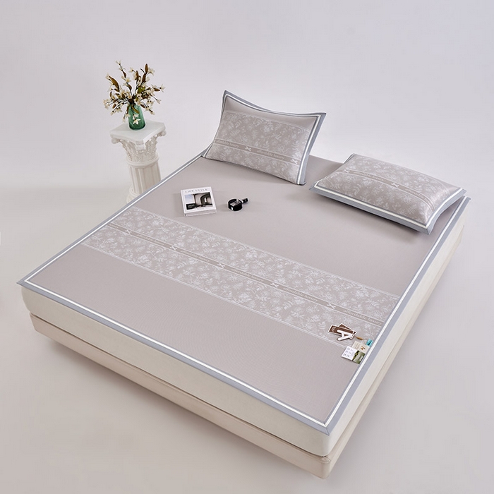 91家纺网 家纺一手货源 找家纺 （总）小牛席业 2026春夏新款轻奢半定位凉感冰丝席凉席席子系列