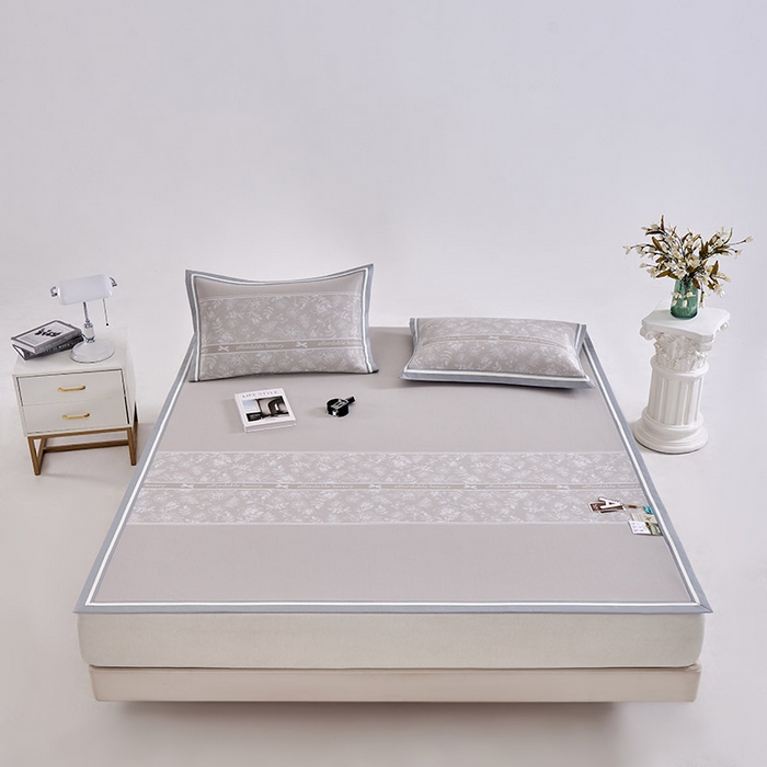 91家纺网 家纺一手货源 找家纺 （总）小牛席业 2026春夏新款轻奢半定位凉感冰丝席凉席席子系列