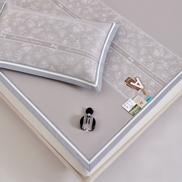 91家纺网 家纺一手货源 找家纺 （总）小牛席业 2026春夏新款轻奢半定位凉感冰丝席凉席席子系列