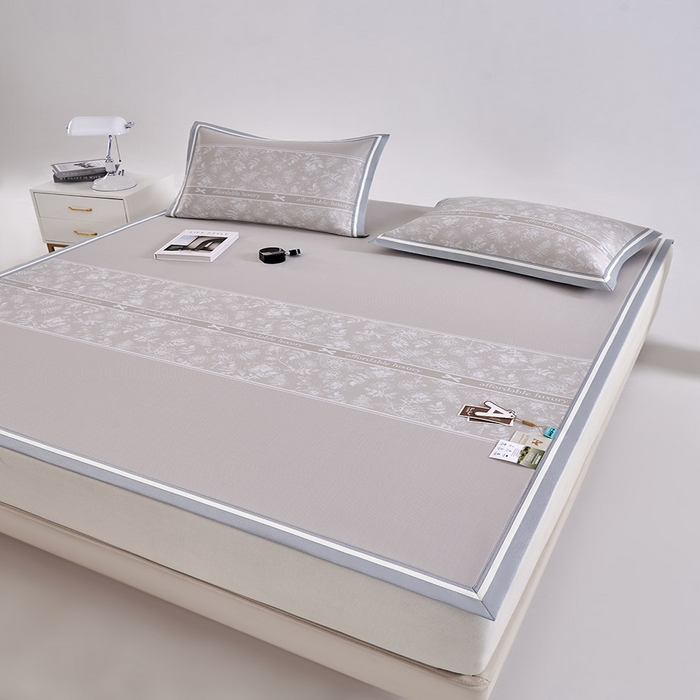 91家纺网 家纺一手货源 找家纺 （总）小牛席业 2026春夏新款轻奢半定位凉感冰丝席凉席席子系列