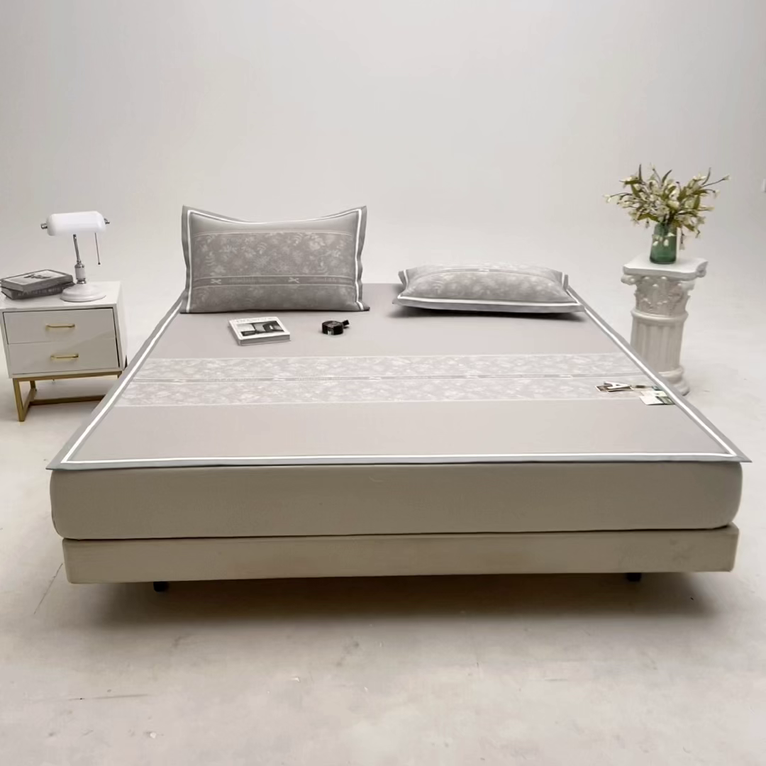 91家纺网 家纺一手货源 找家纺 （总）小牛席业 2026春夏新款轻奢半定位凉感冰丝席凉席席子系列