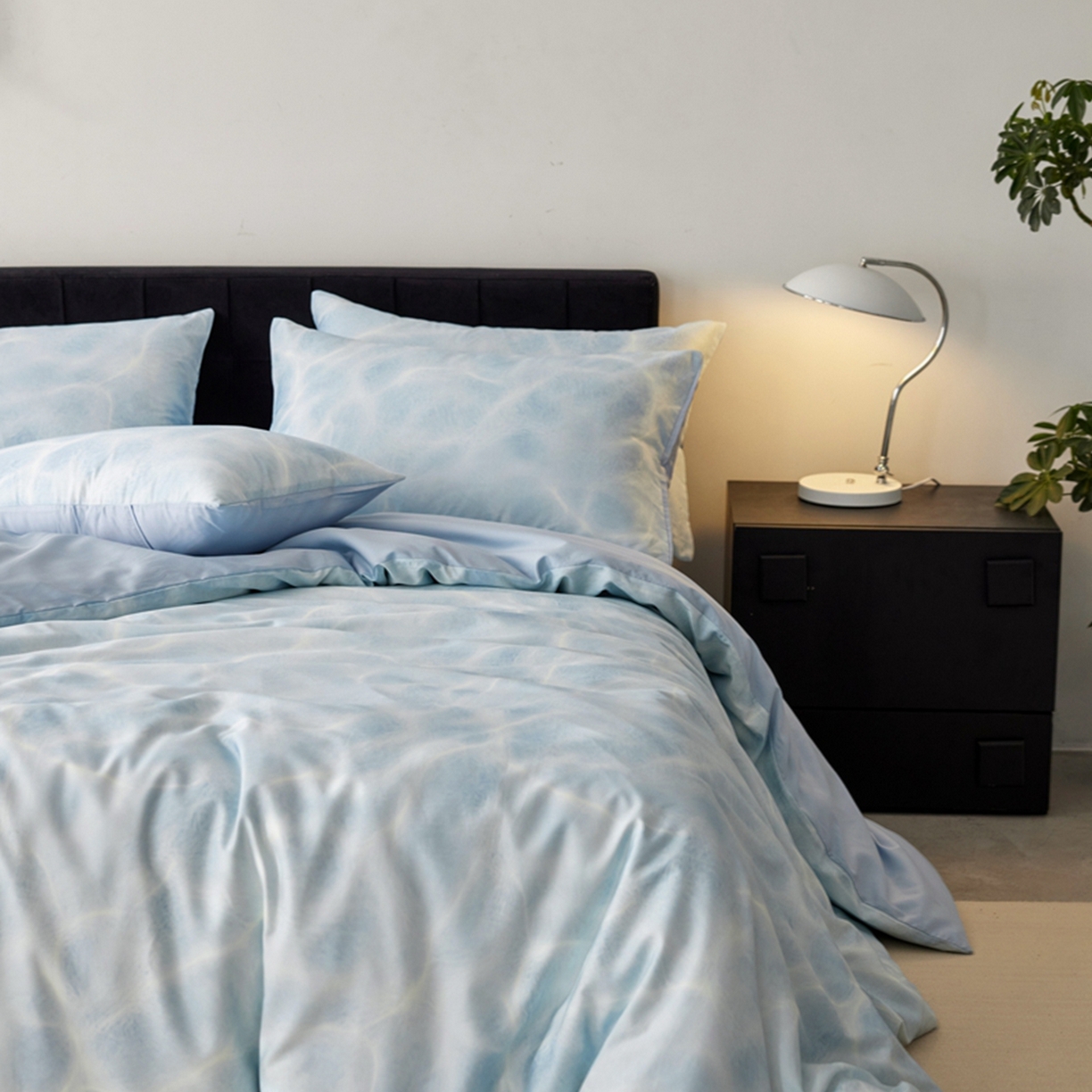 91家纺网 家纺一手货源 找家纺 （总）金奇达家纺 2026新款轻氧水光天丝棉四件套-赫莲伊(标准号全网控价（折后券后）不低于 268元）