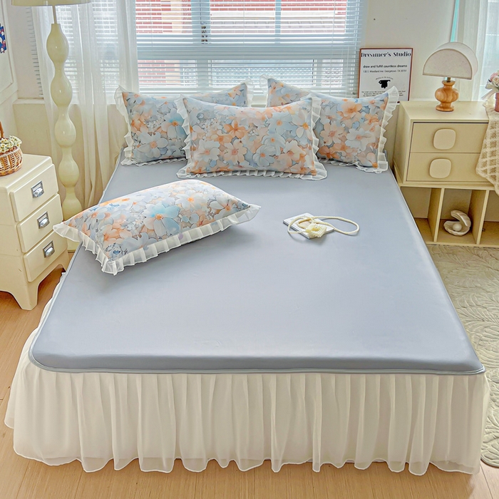 91家纺网 家纺一手货源 找家纺 栩裕纺织 2026新款（常年不断货）夏被凉感丝包边夏凉被跑量款空调被礼品被 春花秋实