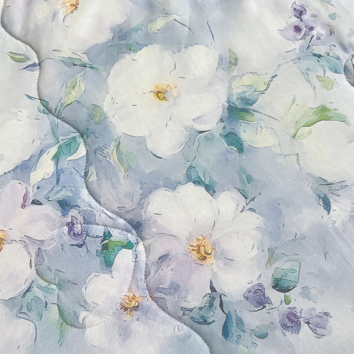 91家纺网 家纺一手货源 找家纺 栩裕纺织 2026新款（常年不断货）夏被凉感丝包边夏凉被跑量款空调被礼品被 柔情似水