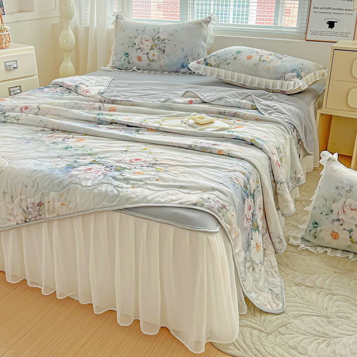 91家纺网 家纺一手货源 找家纺 栩裕纺织 2026新款（常年不断货）夏被凉感丝包边夏凉被跑量款空调被礼品被 探戈