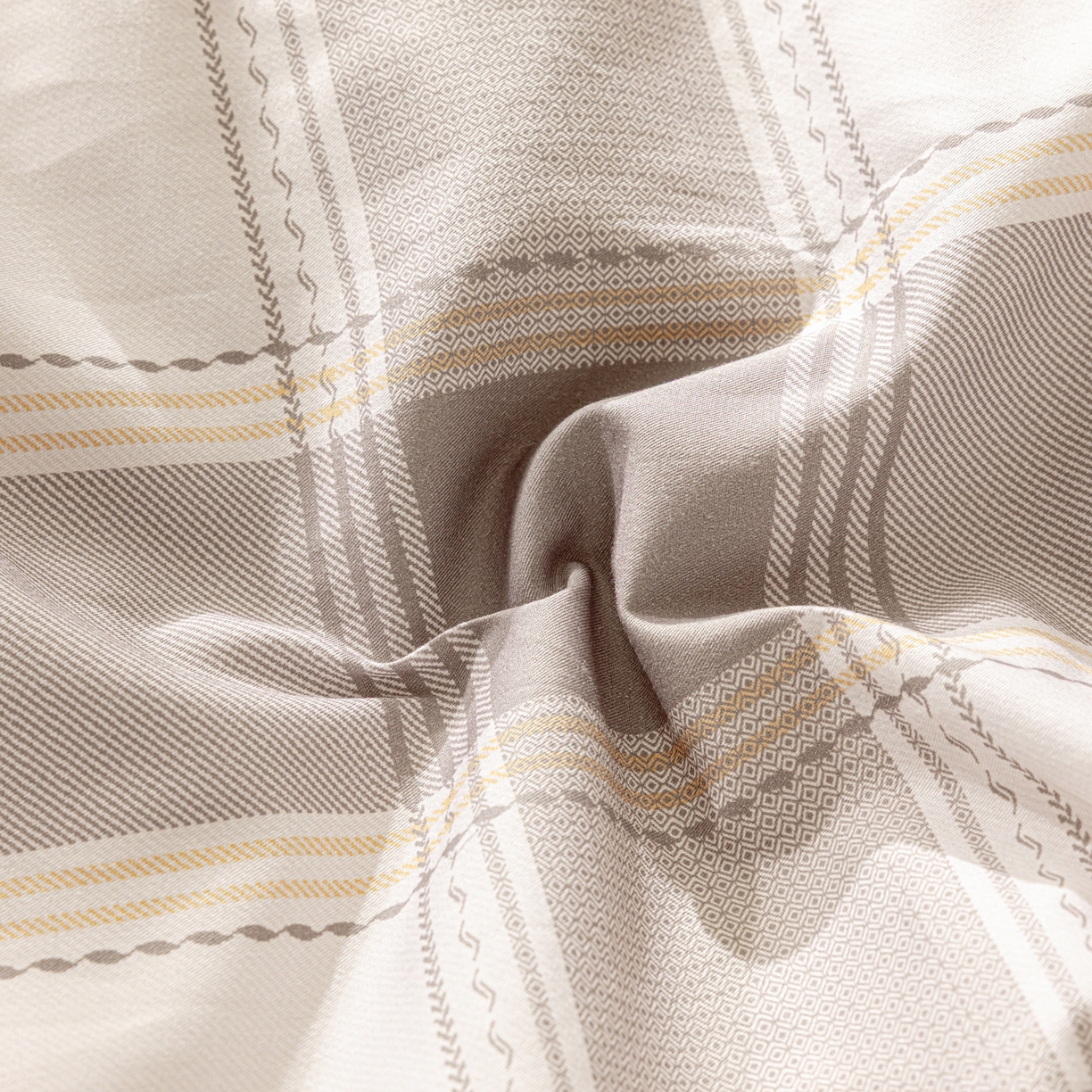 91家纺网 家纺一手货源 找家纺 莱豫家纺 2026新款50s阿克苏长绒棉数码印花四件套 科洛雅