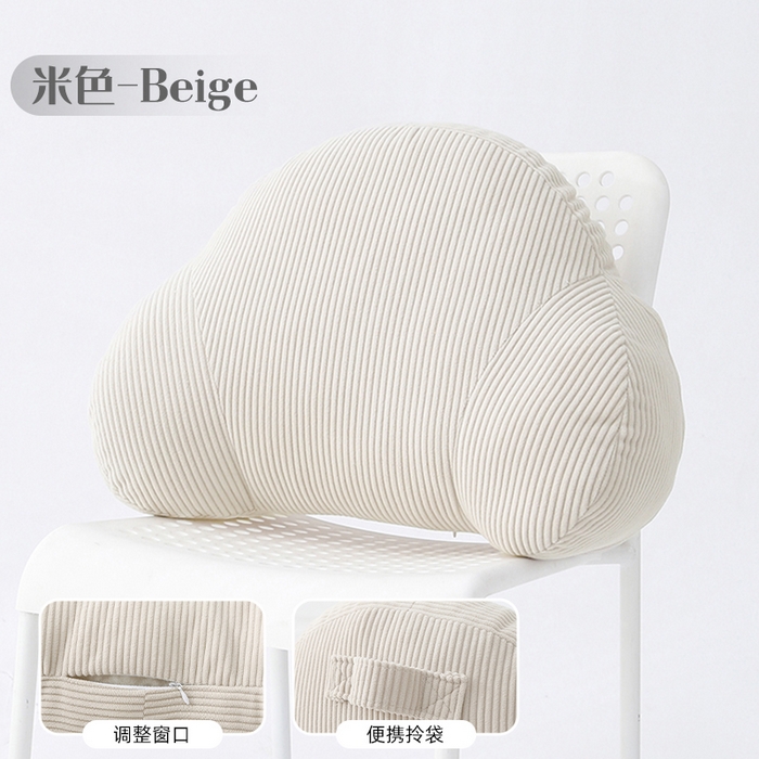 91家纺网 家纺一手货源 找家纺 （总）囍莱家纺 2026春夏新款灯芯绒云朵包腰靠（不供1688）