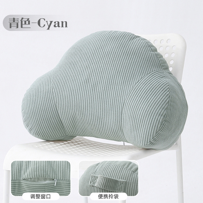 91家纺网 家纺一手货源 找家纺 （总）囍莱家纺 2026春夏新款灯芯绒云朵包腰靠（不供1688）