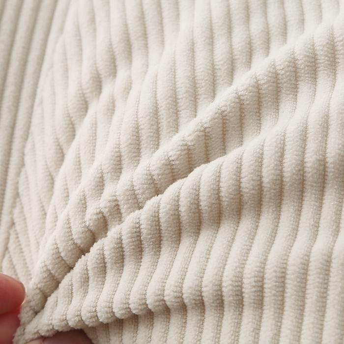 91家纺网 家纺一手货源 找家纺 囍莱家纺 2026春夏新款灯芯绒云朵包腰靠（不供1688） 白色