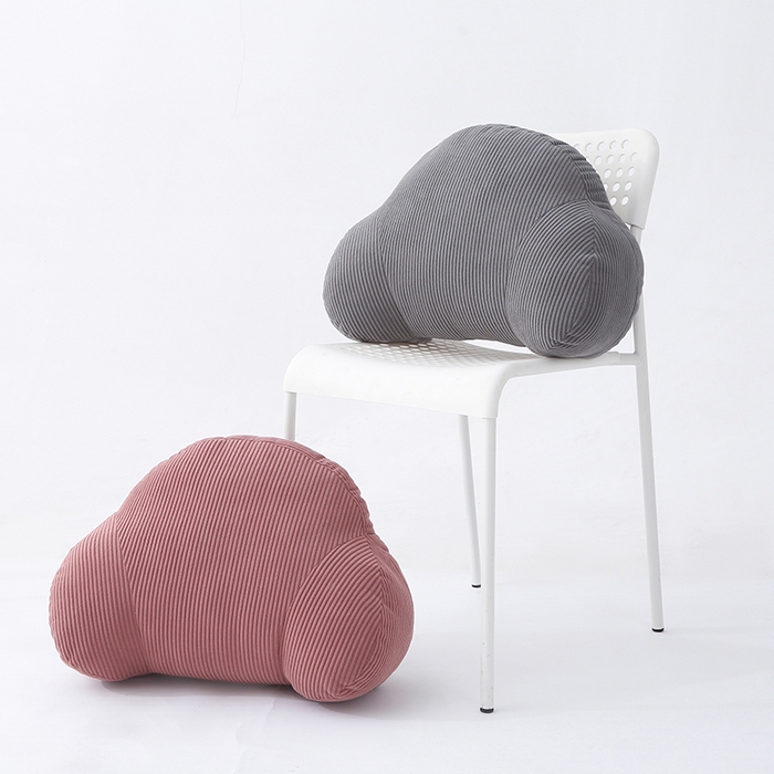 91家纺网 家纺一手货源 找家纺 囍莱家纺 2026春夏新款灯芯绒云朵包腰靠（不供1688） 组合图仅供展示不可下单