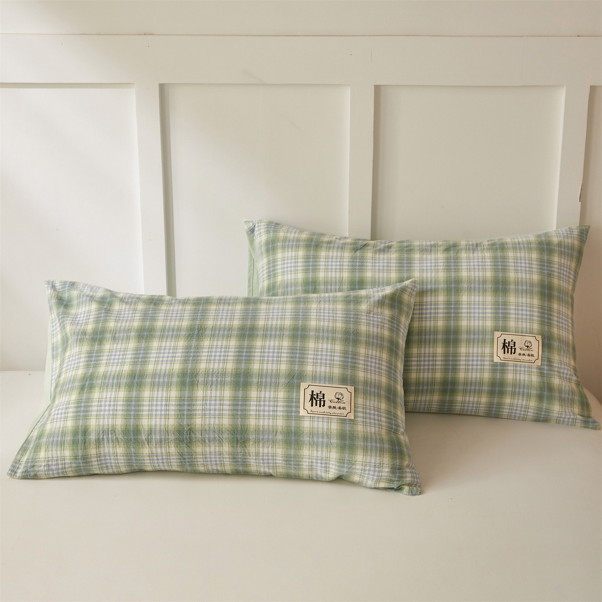 91家纺网 家纺一手货源 找家纺 招财星家纺 2026新款A类无印风100%新疆棉花夏被纯棉夏凉被空调被子薄被芯棉花被四件套 格雅-绿