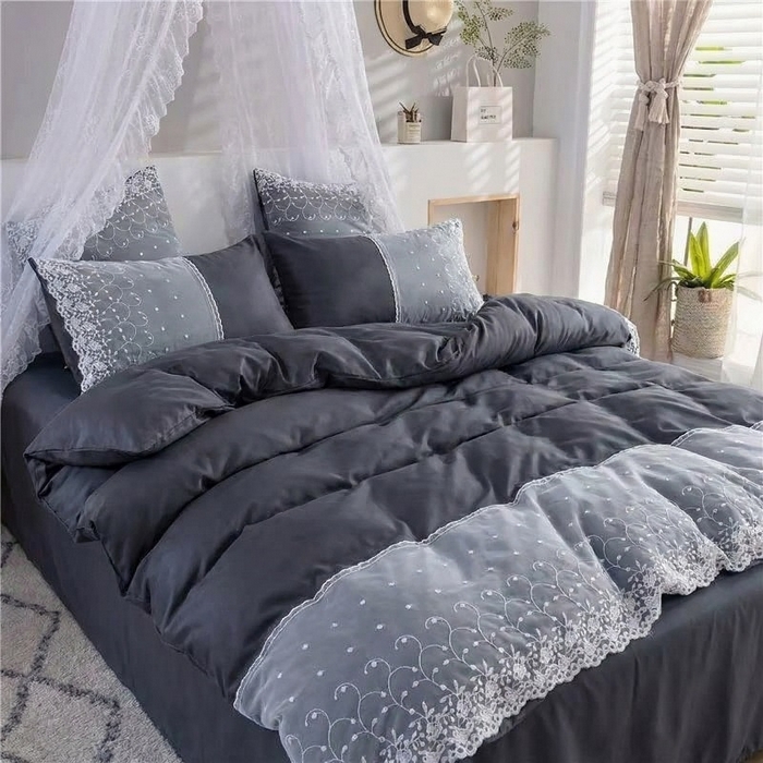 91家纺网 家纺一手货源 找家纺 （总）韩秀 2026新款水洗真丝四件套-甜馨系列